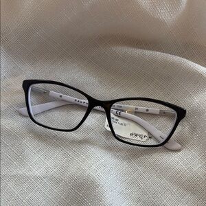 Ralph Lauren Black Cat-Eye Glasses
